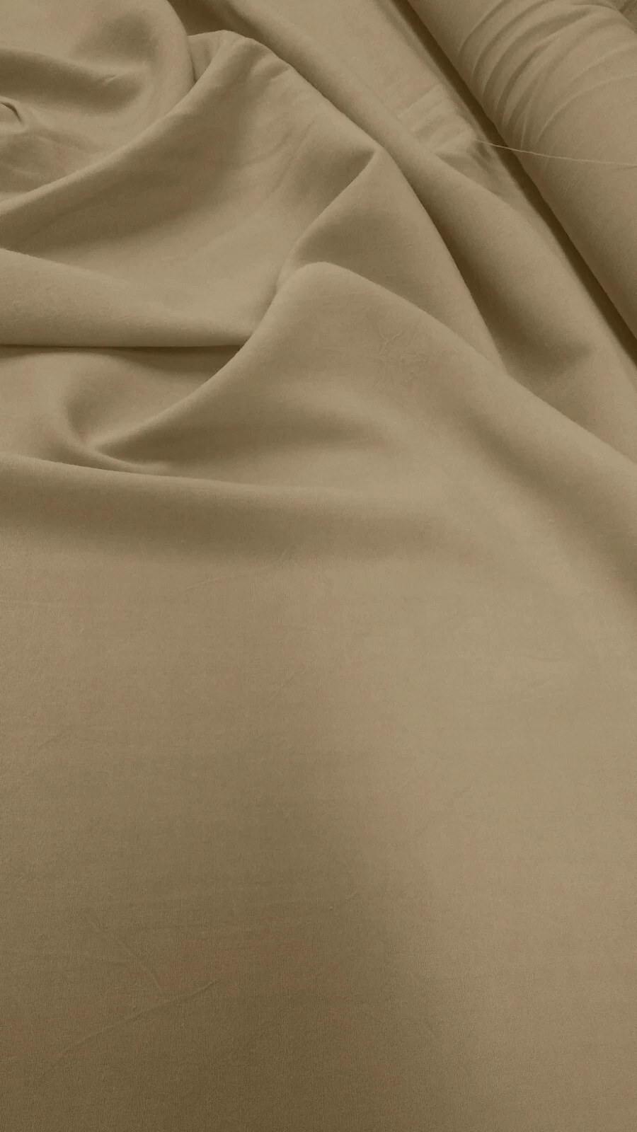 3 Yds. Rayon Gold Sueded Fabric 58" Wide image 2