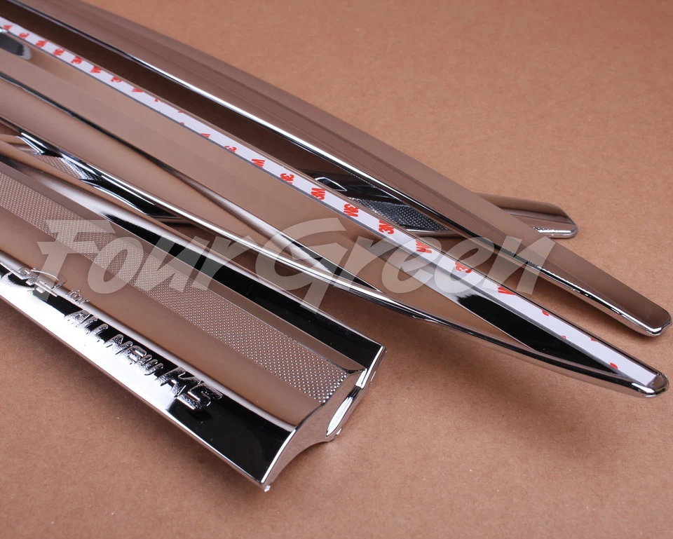 Protector de lluvia para visera de ventilación de ventana cromada para KIA 2016-2019 Optima ⭐⭐⭐⭐⭐⭐⭐ Foto 3 de 4