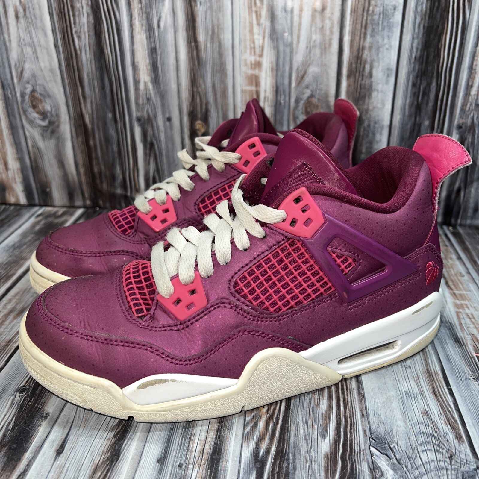 berry pink jordan 4