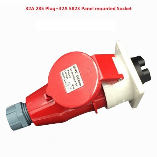 400V 16/32Amp 5Pin Industrial Plugs Or Socket IP44 Male/Female Connector 3P+N+E - Bild 22 von 27