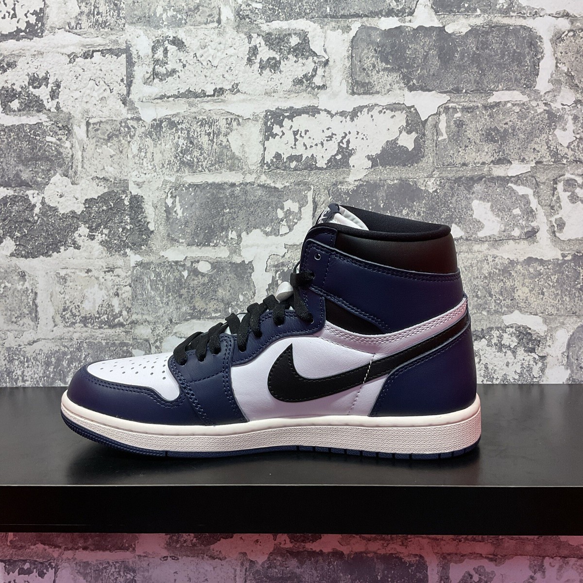 シューズ(男性用) AirJordan1 Retro HIGH OG Midnight Navy GS/Men Jordan 1 Retro High OG Midnight Navy Size 4-12 | eBay