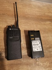 Motorola GP340 PW602C UHF2 16 CH 450 - 527 Mhz radio portatile con batteria
