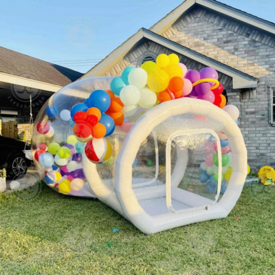 Ejia Igloo Dome Tent Inflatable Bubble Balloon House 10ft with Blower for Party