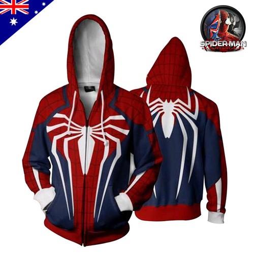 Spiderman PS4 Spider Zip U Hoodie 