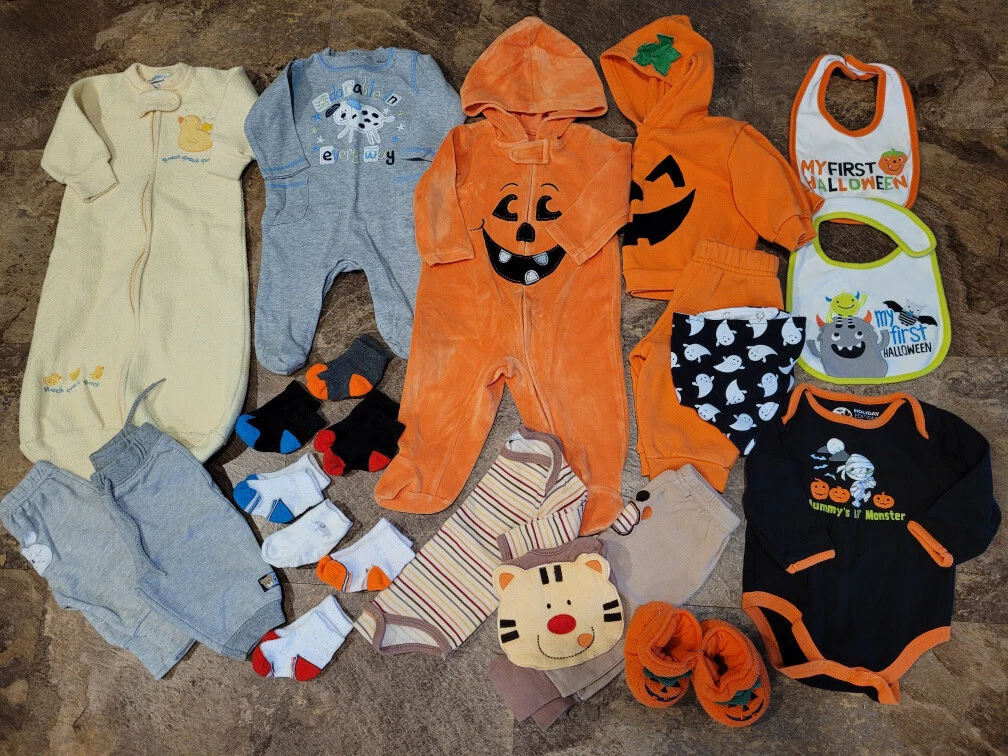 30 Pieces Baby 3-6 Months Fall/Winter Clothing Lot