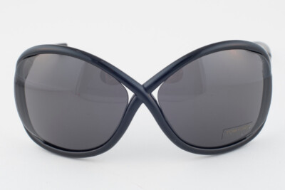 Tom Ford Whitney TF9 199 Shiny Black / Gray Sunglasses TF009 199
