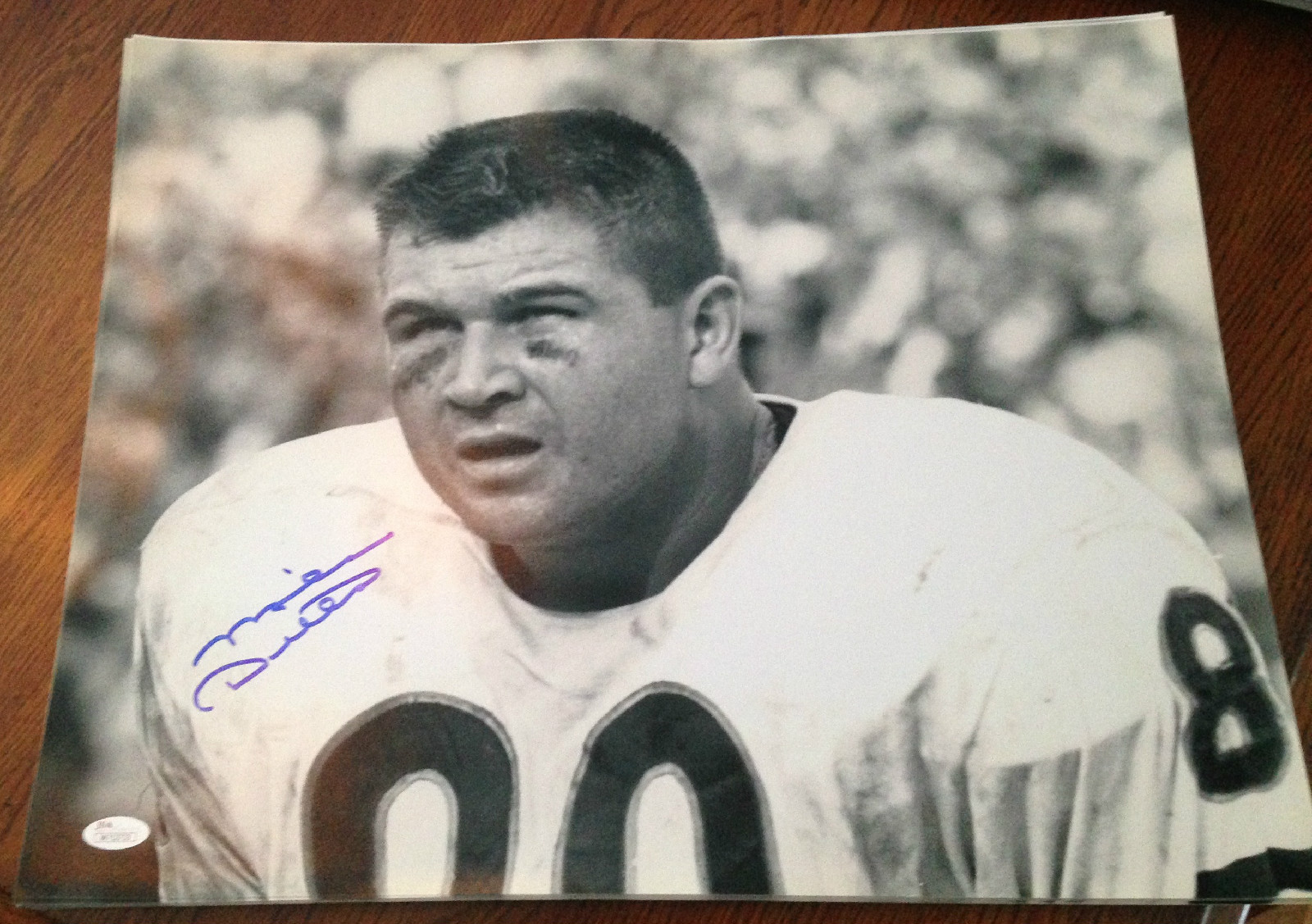 Mike Ditka Autographed Signed Chicago Bears 16x20 Photo JSA COA 