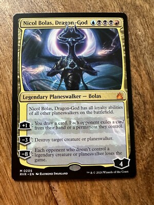 Nicol Bolas, Dragon God / Drachengott - Ravnica Remastered - NM - EN - MTG Magic