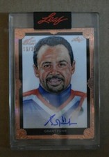 2021 Leaf Art of Sport Grant Fuhr autograph #'d 19/35