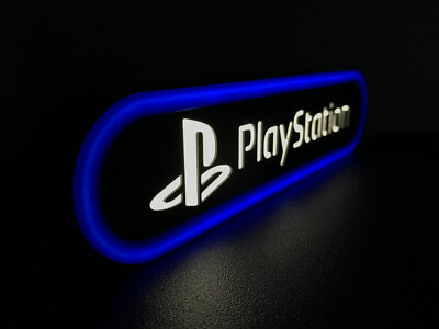PlayStation 3d Printed Led Sign