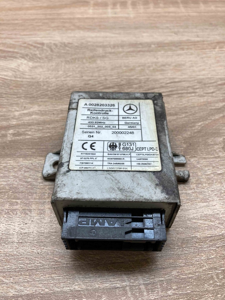 A0028203326 200002248 Mercedes Benz Modul Reifen Drucksensor Q4 | eBay 