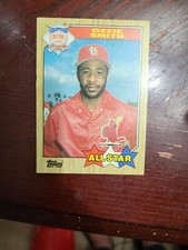 1987 TOPPS OZZIE SMITH ALL-STAR #598 CARDINALS HOF THE WIZARD OF OZ PSA 9 MINT