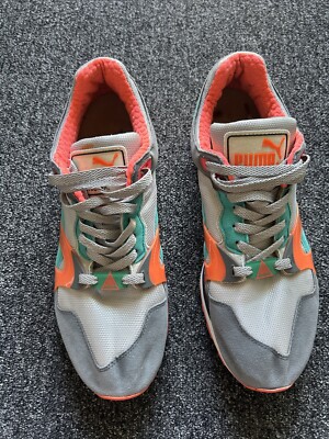 Puma Trinomic XT2 Plus gv Steel Gray Fluo Teal Sneaker Multi-Color 355868 16