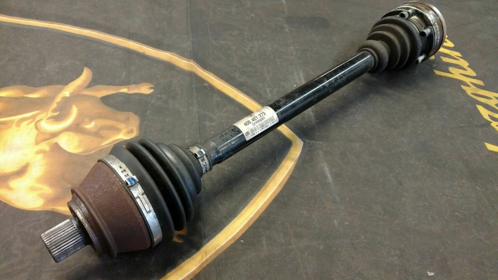 LAMBORGHINI GALLARDO FRONT RIGHT PASSENGER SIDE AXLE DRIVE SHAFT OEM 400407272