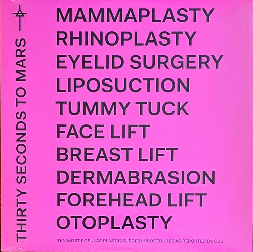 THIRTY SECONDS TO MARS - AMERICA - VINYL LP " NEW, SEALED "