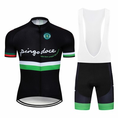Cycling Jersey 2024 Men's Summer Bike Team Short Sleeve Tops Bib Shorts Set Kits