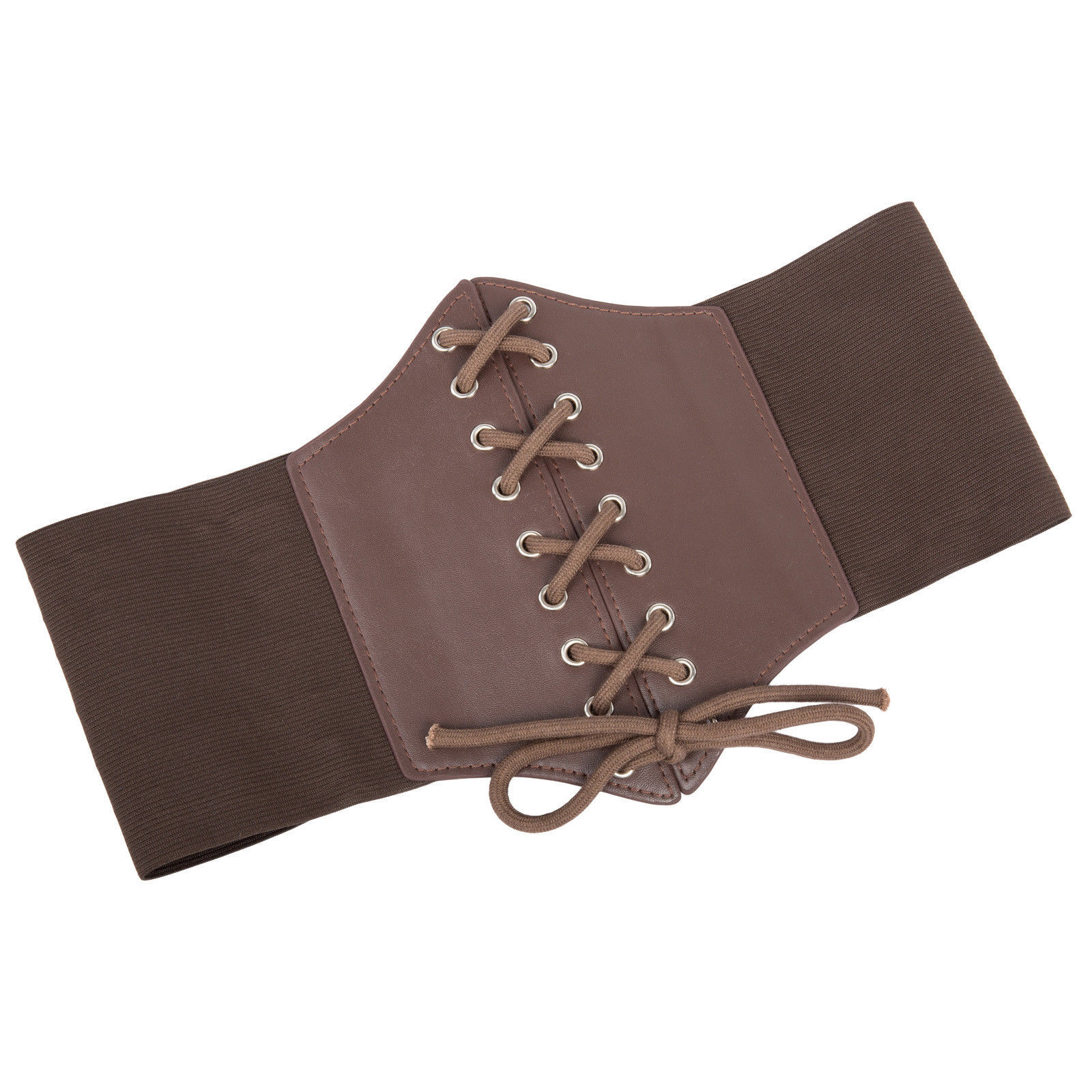 LICHUANUK Damen Schnürkorsett Elastischen Breiten Band, Gebundener