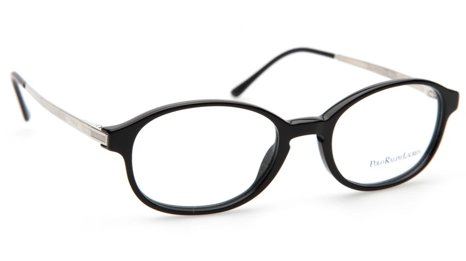 NUEVO POLO RALPH LAUREN PH 2084 5001 GAFAS NEGRAS BRILLANTES 49-18-140mm B36mm Foto 3 de 4