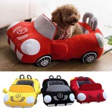 70x50cm Car Shape Luxury Dog Cat Bed Warm Pet Teddy Warm Sofa Puppy Nest Cushion