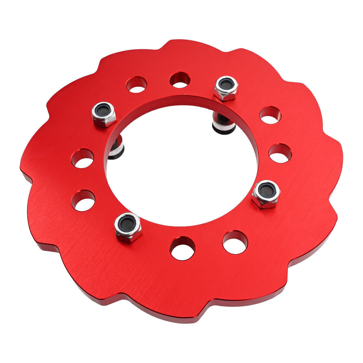 Rear Sprocket Guard Aluminum Red For Honda TRX250 TRX300 TRX400X