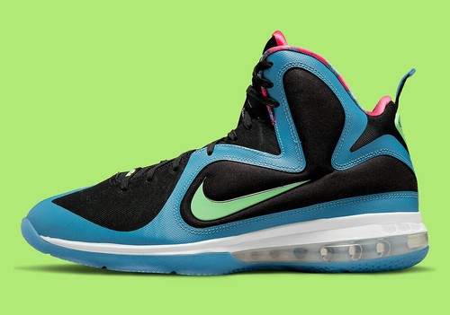 Nike LeBron 9 South Coast Harbor Blue 2022 Sneakers DO5838-001 Mens Size