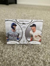 2025 Topps Dynamic Duals Evan Carter/Josh Jung Base #33