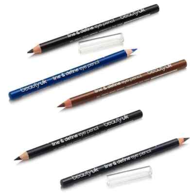 Beauty UK Line & Define Augenstift, 5 Farben, weiche Anwendung, Define Line