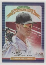 2020 Panini Donruss Diamond Kings Season Stat Line 68/120 Brian Anderson #6 1j6