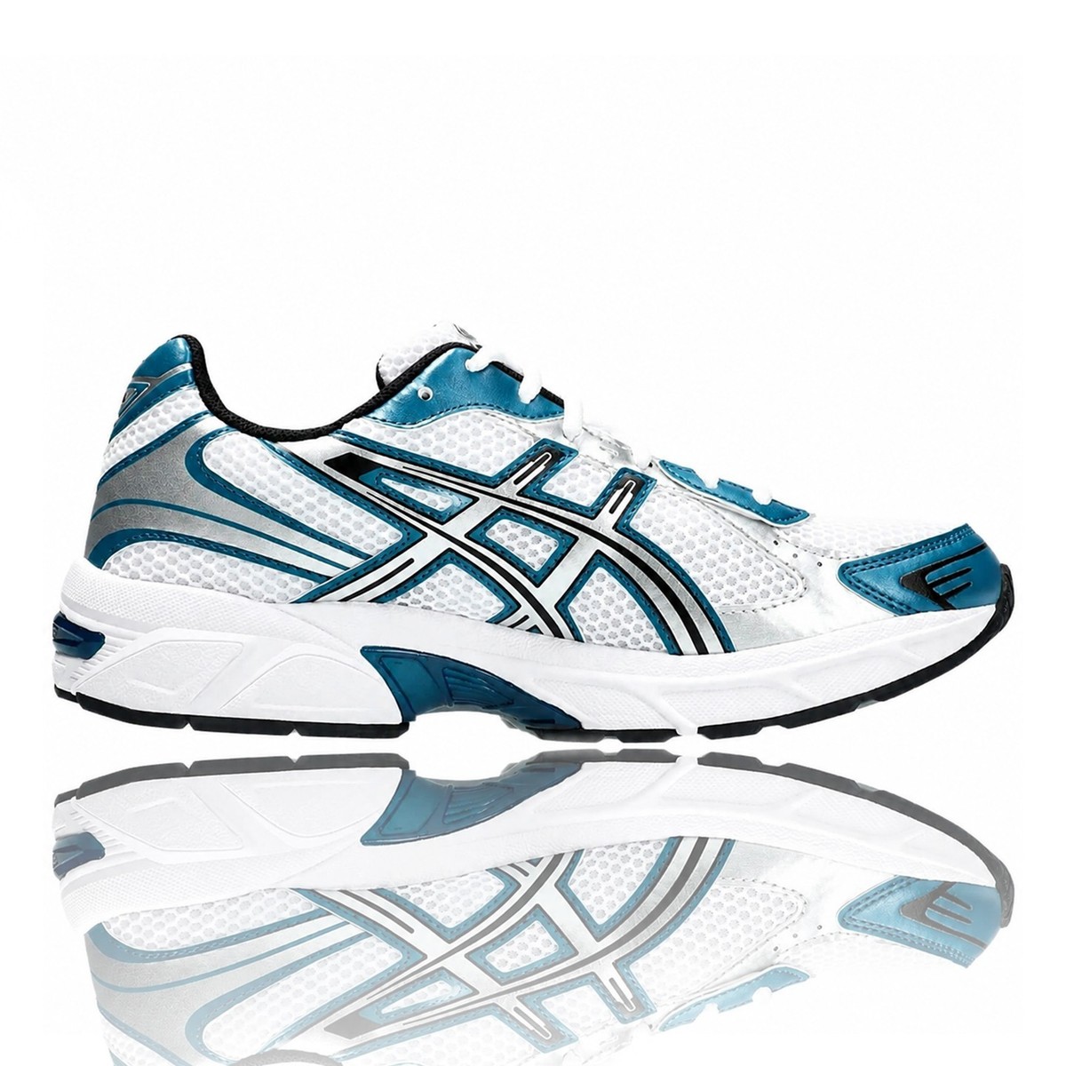 ASICS Gel-1130 White Restful Teal 1203A609-103 Men's | eBay