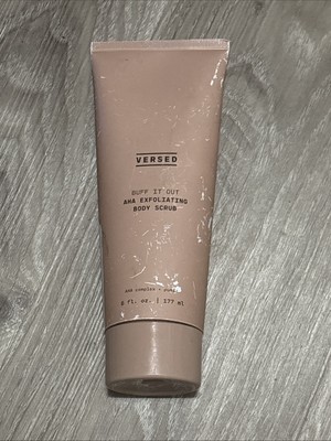 Versed Brightening Body Exfoliator Creamy Scrub for Smooth Skin See Description