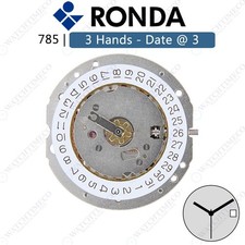 Genuine Ronda 785 Watch Movement Swiss Parts/Swiss Made Multiple Variations 