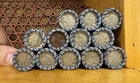 Two 5c Buffalo Nickel Rolls