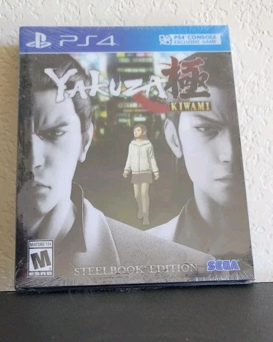 Yakuza Kiwami SteelBook Edition - PS4 - SEGA - NEW SEALED