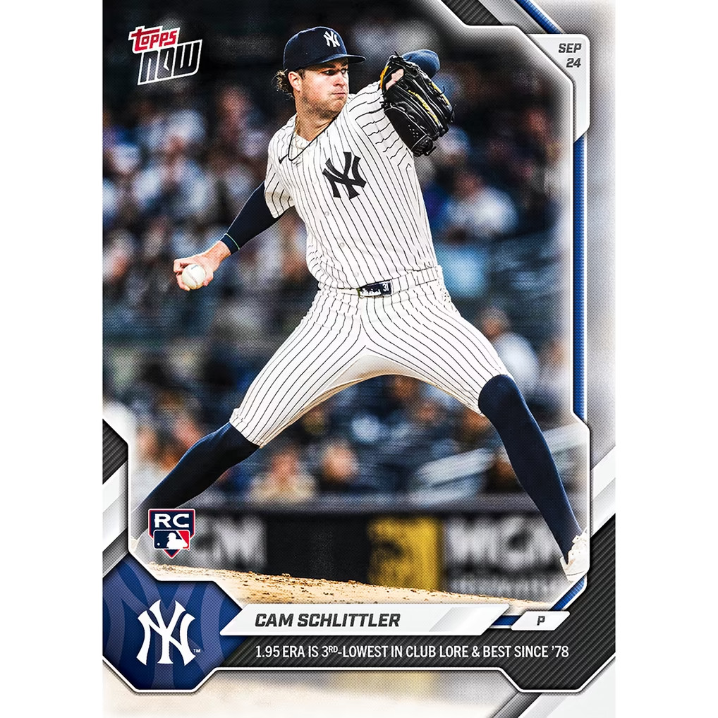 Cam Schlittler RC Yankees 2026 MLB Topps NOW Card 717 Presale
