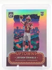 JAYDEN DANIELS 2024 DONRUSS OPTIC ROOKIE UPTOWNS PRIZM SP #2 COMMANDERS Q1887
