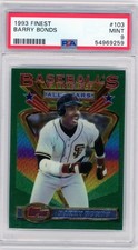 1993 Finest #103 Barry Bonds PSA 9