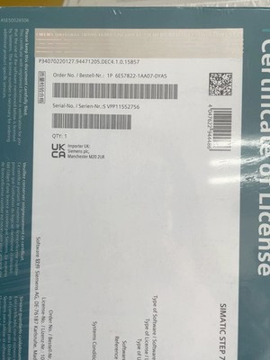 1PC NEW SIEMENS SIMATIC STEP 7 Prof 6ES7822-1AA07-0YA5 FREE SHIPPING#XR