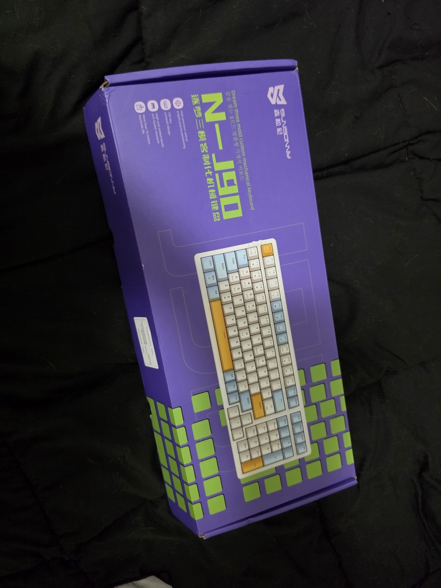 ZH980 Pink Mechanical Gaming Keyboard 95% Full Size Linear Switch