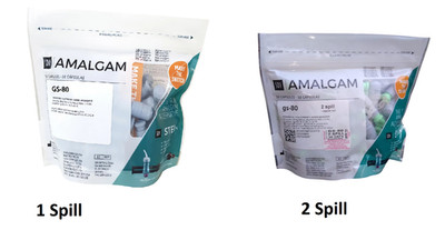 SDI GS-80 Amalgam Alloy Dental Material Regular Set Spill 50 Capsules Per Box