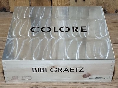 Italian Wine Crate Bibi Graetz Toscana Colore Rosso 2020 with ALUMINUM toplid