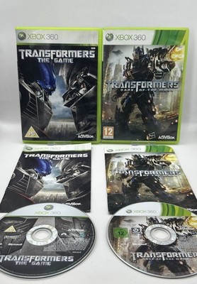Transformers The Game Xbox 360 + Dark Of The Moon komplett mit Handbuch PAL CIB