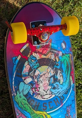 Santa Cruz Jason Jessee Neptune 31 inch x 10 inch Skateboard Deck