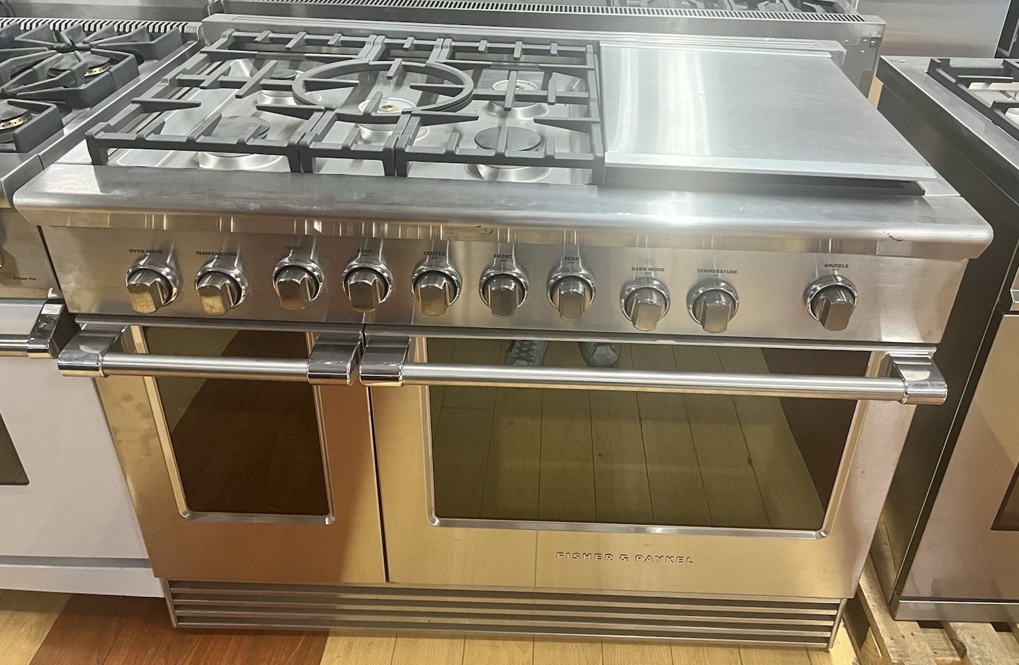 Dcs Rgv2485gdn 48 Inch Gas Range With 53 Cu Ft Convection Oven Ebay 