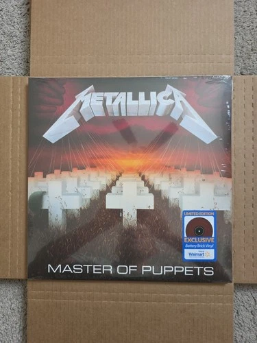 Master of Puppets by Metallica (Walmart Exclusive Battery Brick Vinyl) Sealed