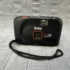 Vivitar IC100 35mm Film Camera   Focus Free Point  Shoot