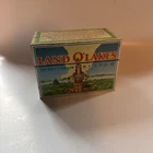 Excellent Vintage Land O’Lakes Sweet Cream Butter Logo Metal Recipe Box Tin