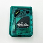 Vintage Motorola lata 90. klips do paska Beeper Pager półprzezroczysty zielony *tylko na części