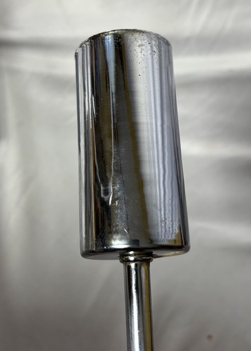 Vintage Mid Century Chrome Tone 5 Light Waterfall Swag Lamp Chandelier - Picture 16 of 20