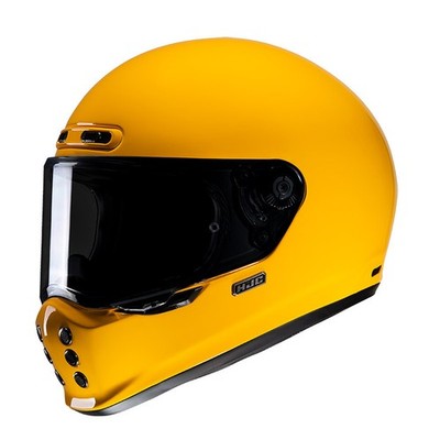 Motorrad Integralhelm HJC V10 Deep Yellow glänzend 104021