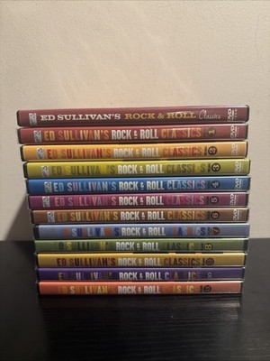 Ed Sullivan's Rock & Roll Classics: (12 DVD Set) Mostly Sealed